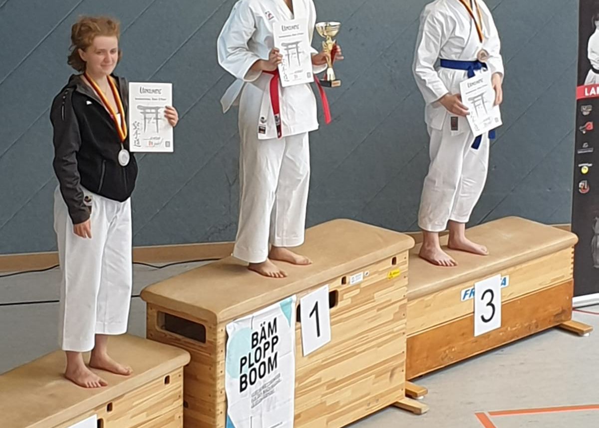 Int. Start 2 Fight Frankenthal - Hannah auf dem 2. Platz